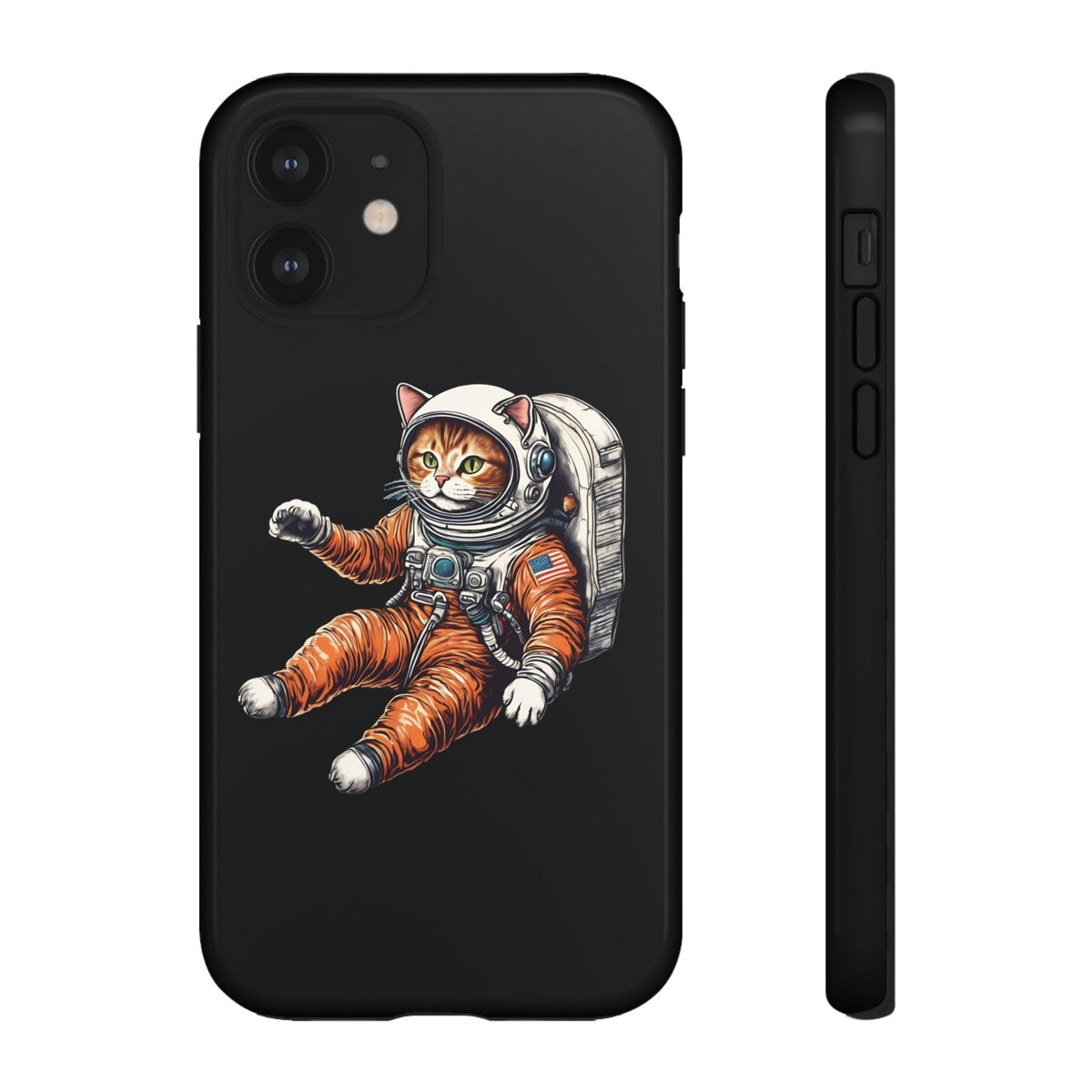 Redhead Spacecat iPhone Case - Tough Astronaut Mobile Cover