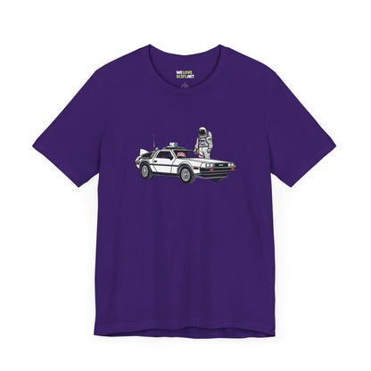 DeLorean Astronaut T-Shirt | Let's Take a Ride Sci-Fi Tee