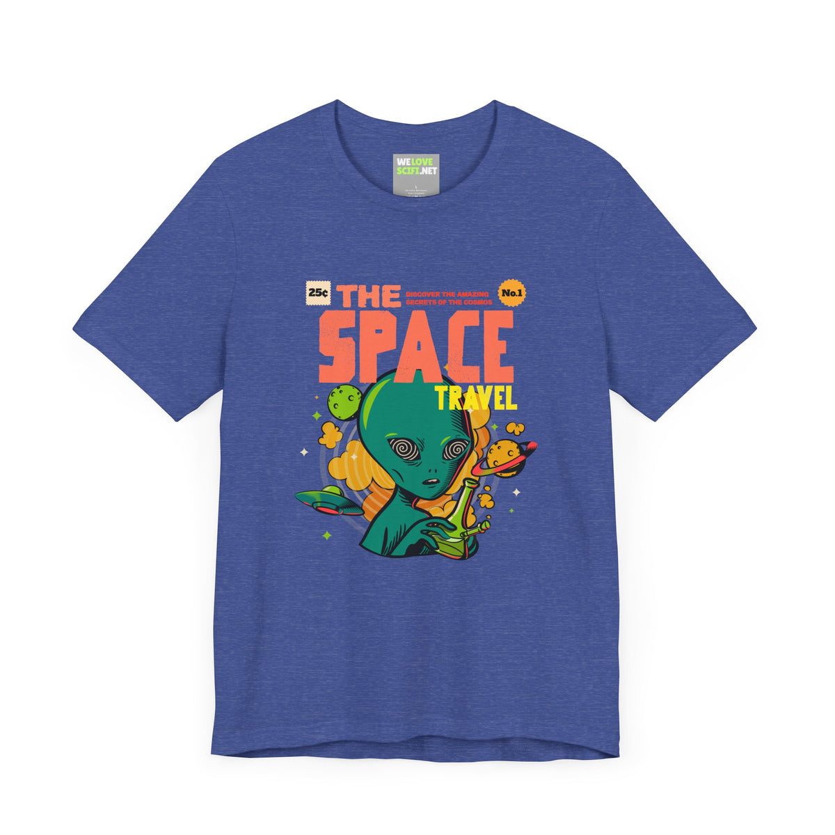 Retro Sci Fi T-Shirt The Space Travel Comic Tee WeLoveSciFi