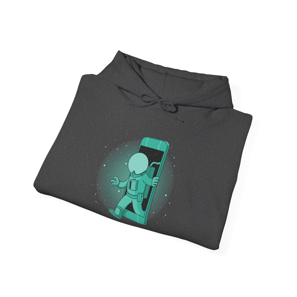 Just Visiting This Planet | Funny Sci-Fi Hoodie WeLoveSciFi