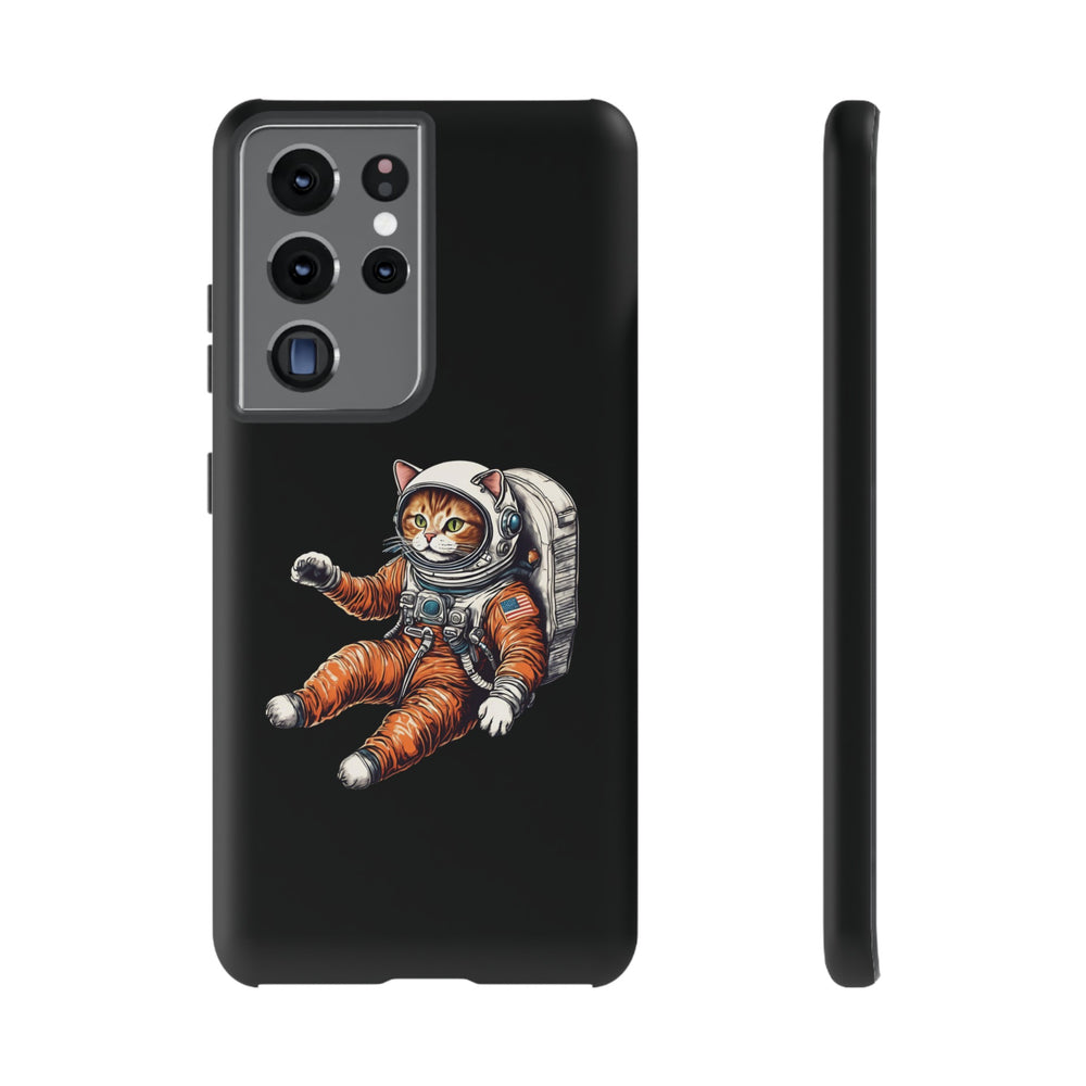 Redhead Spacecat Samsung Galaxy Cases | Mobile Covers