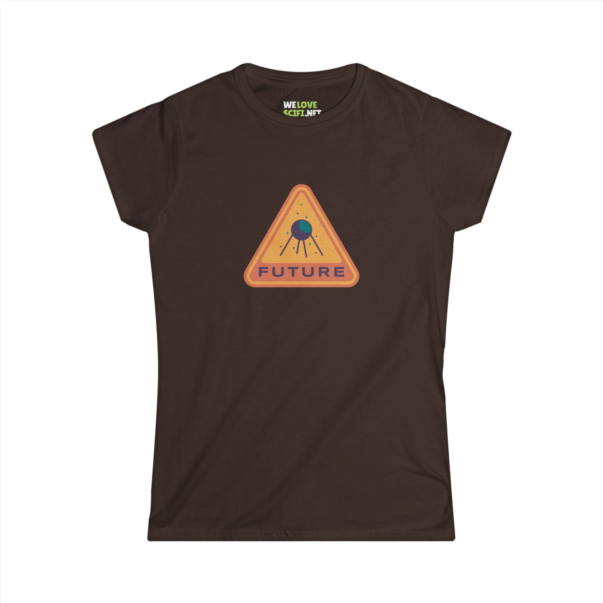 Future Sign Sci-Fi Woman's Tee-welovescifi.net