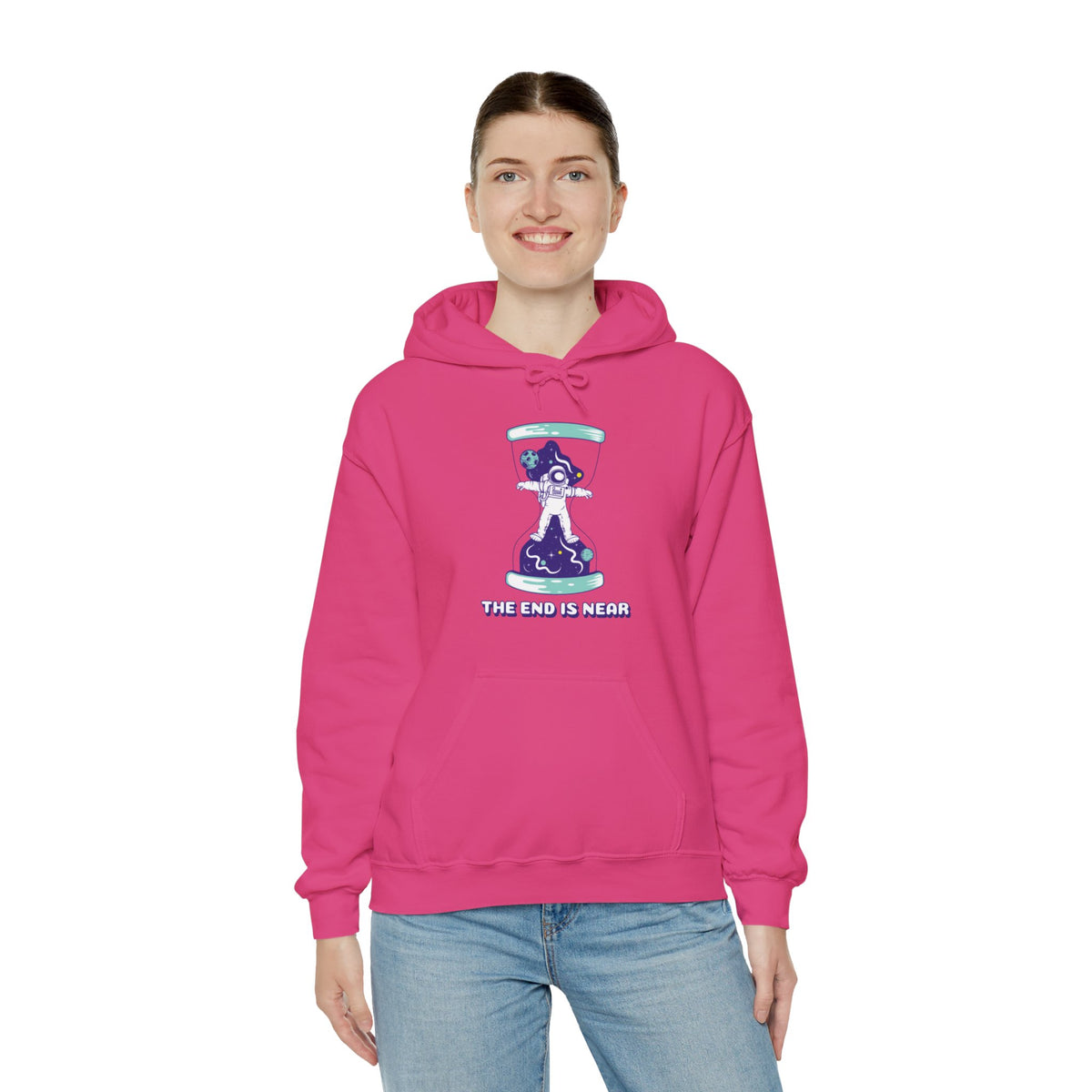 funny astronaut hoodie-Funny Astronaut Sci-Fi Hoodie