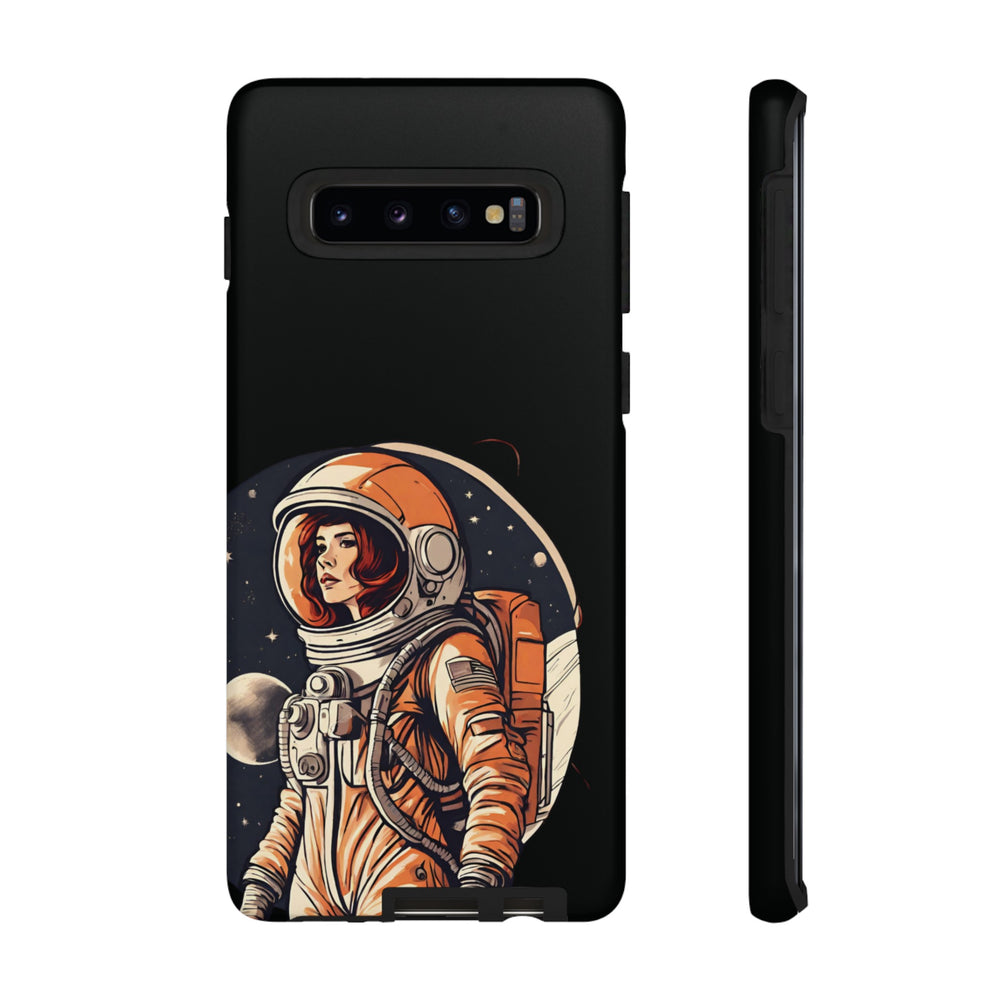 Spacegirl Astronaut Samsung Galaxy Cases