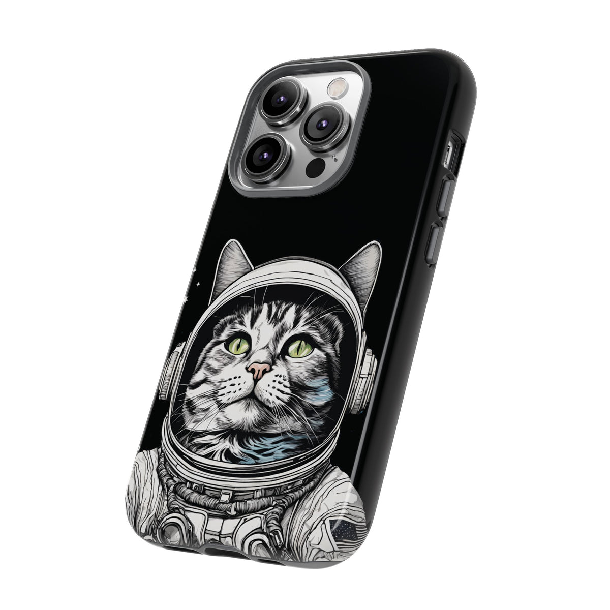 SpaceCat Tough iPhone Mobile Cases - WeLoveSciFi