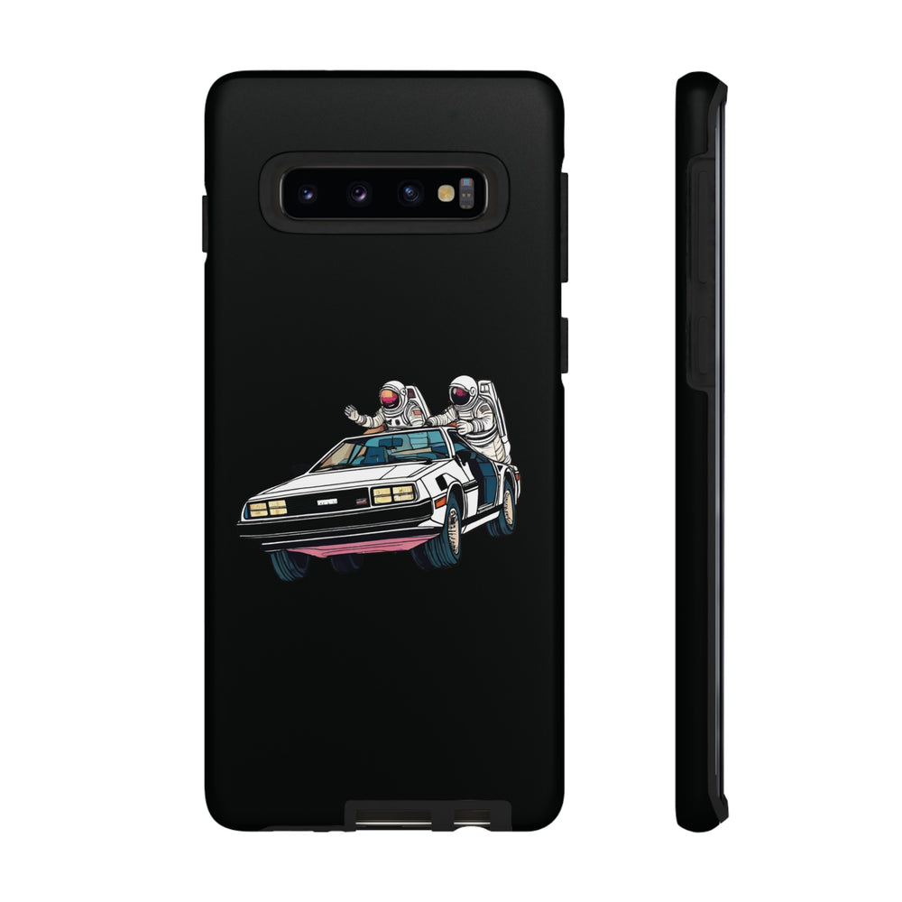 Delorean Party Astronauts Tough Samsung Galaxy Mobile Cases