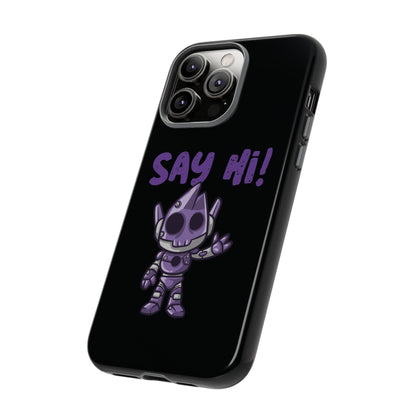 Funny UFO iPhone Cases | Say Hi Sci-Fi Tough Mobile Covers