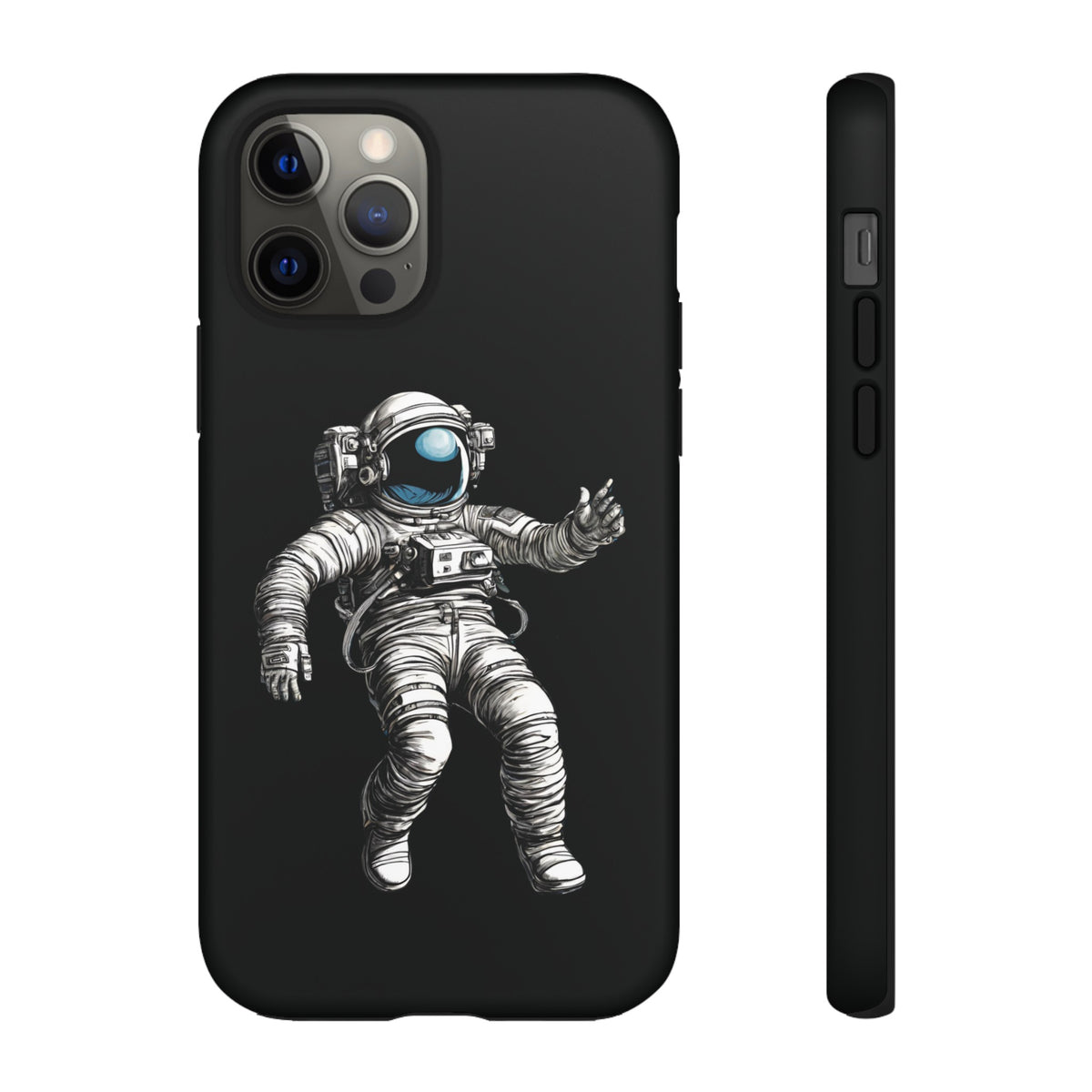 space art astronaut phone case-Space Art Astronautb iPhone