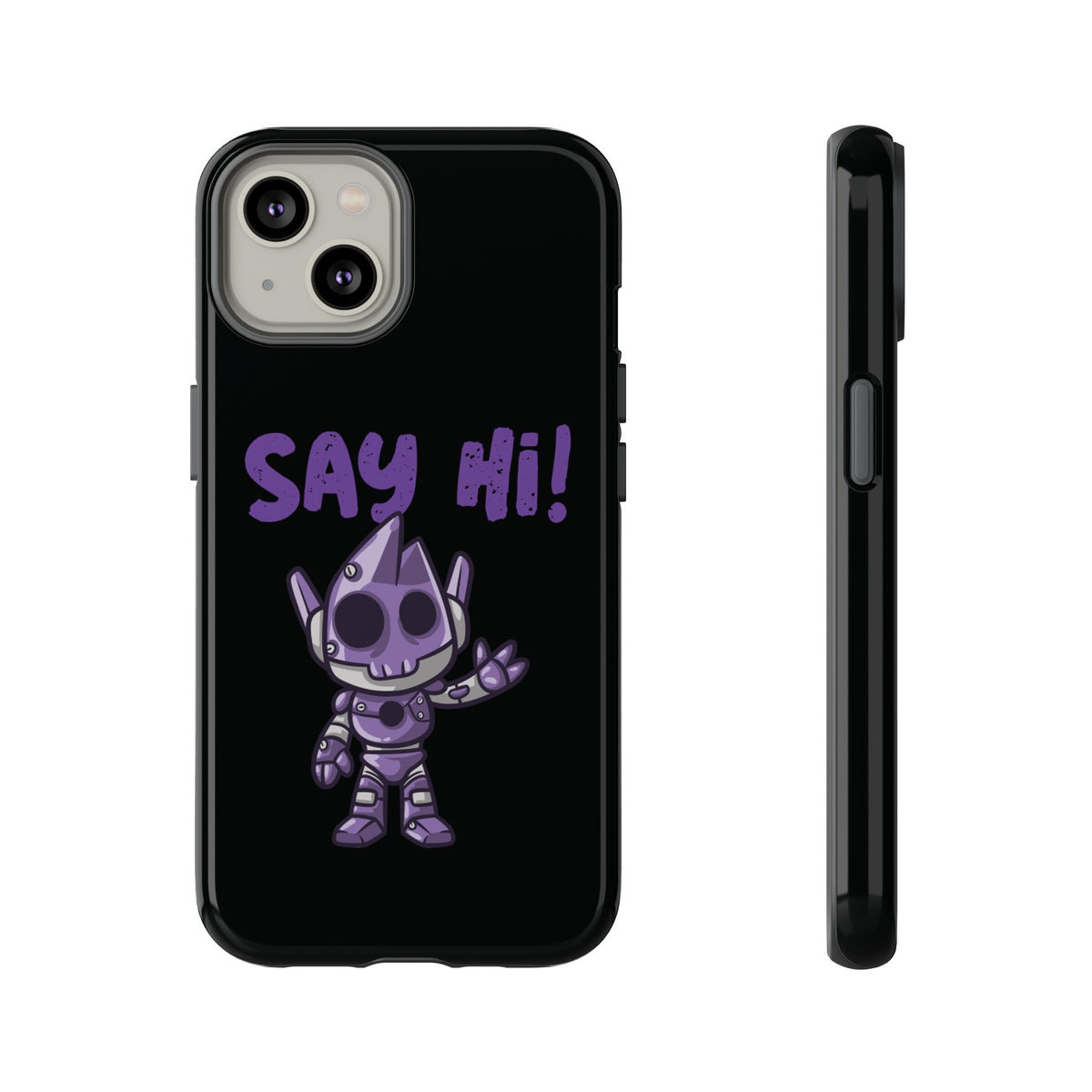 Funny UFO iPhone Cases | Say Hi Sci-Fi Tough Mobile Covers