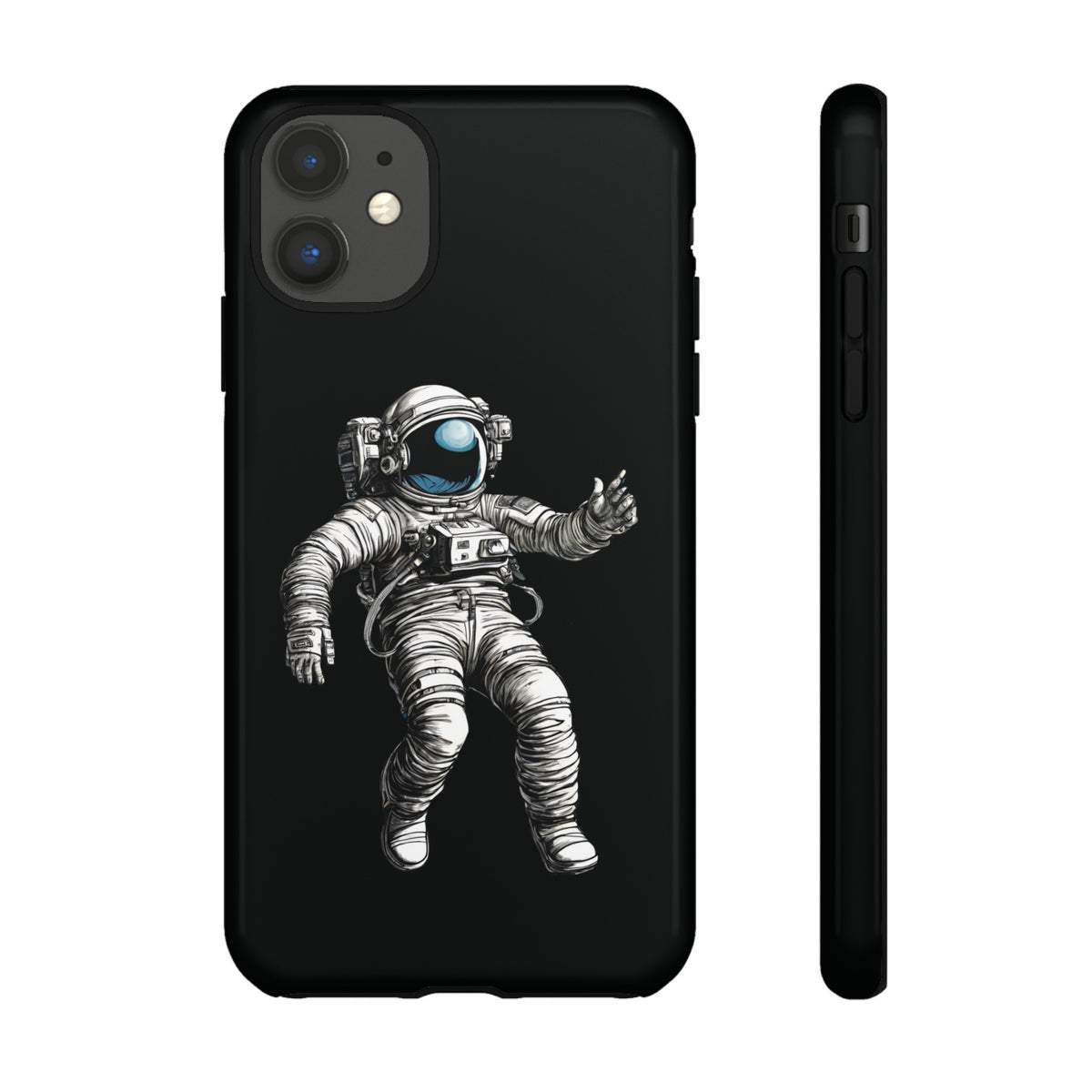 space art astronaut phone case-Space Art Astronautb iPhone