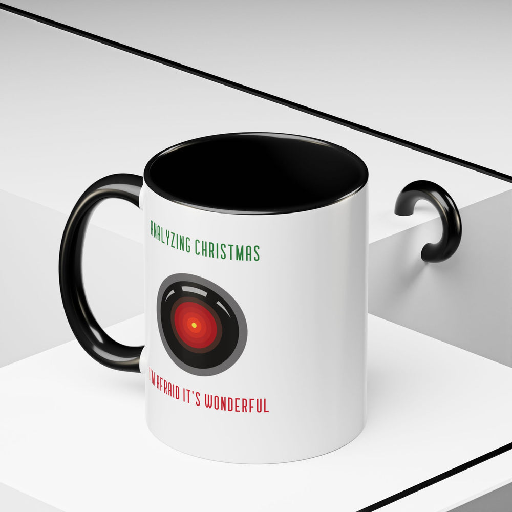 Analysing Christmas Funny HAL9000 Christmas Accent Mug-welovescifi.net