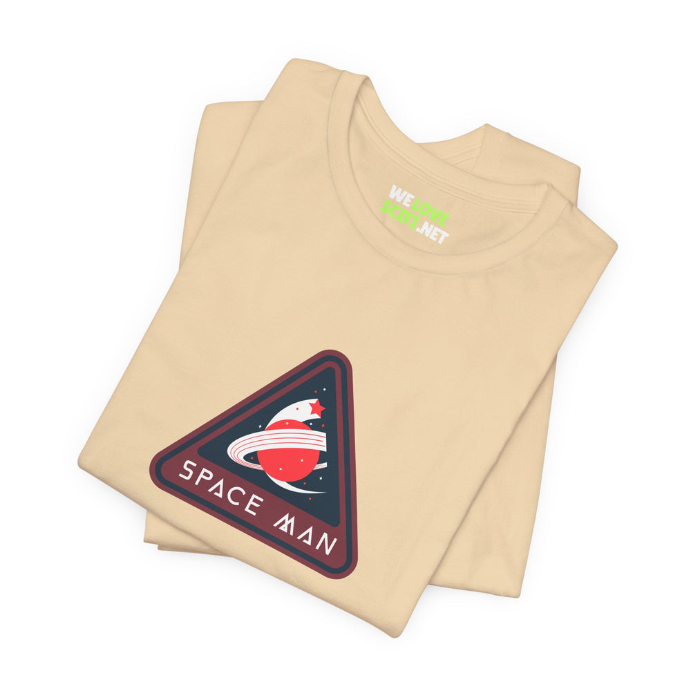 Space Man Sign Retro Sci-Fi T-Shirt | We Love Sci-Fi