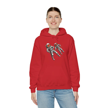 Astronauts Floating Sci-Fi Hoodie-welovescifi.net