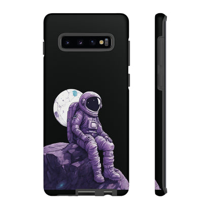 Art Samsung Galaxy Mobile Cases Still Waiting Astronaut