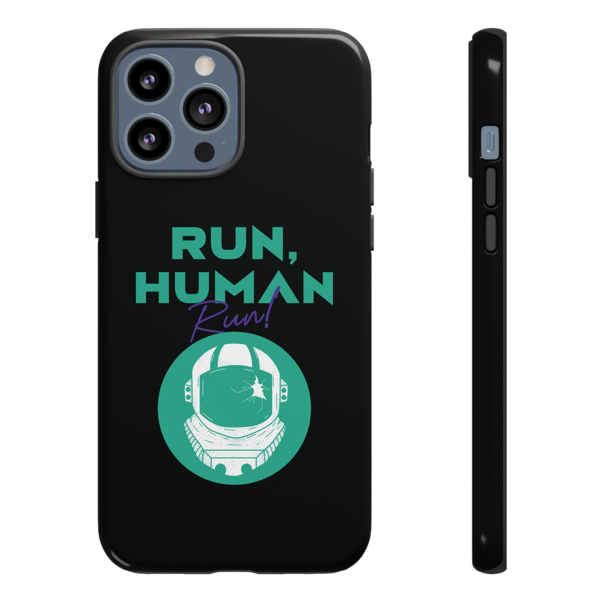 mobile cases-Run Human Run Sci-Fi Tough iPhone Mobile Cases