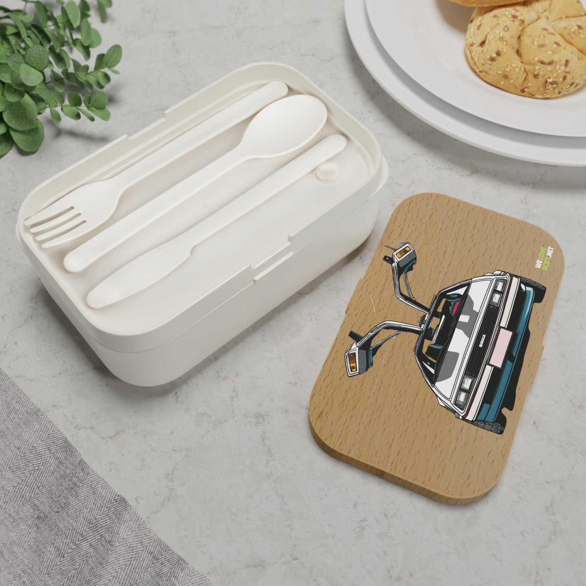 Sci-Fi Bento Lunch Box | Hop in My Delorian - We Love Sci-Fi