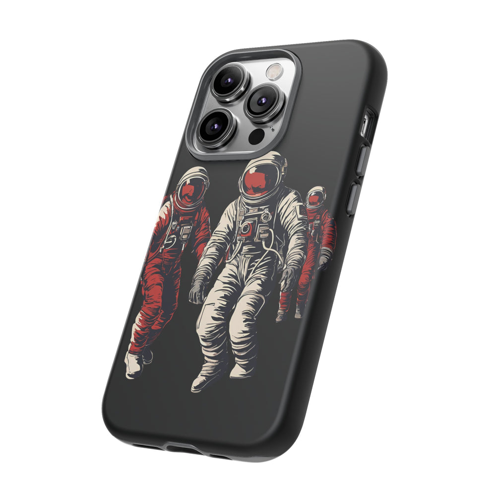 Astronauts In Red Tough iPhone Mobile Cases-welovescifi.net