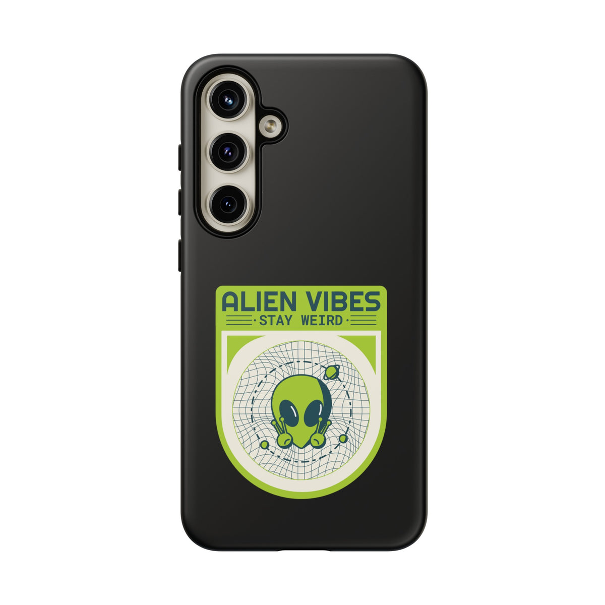 Stay Weird UFO Samsung Galaxy Mobile Cases - We Love Sci-Fi