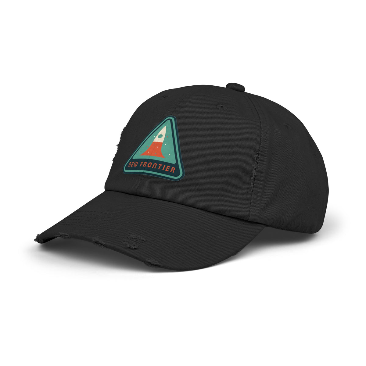 New Frontier Sci-Fi Distressed Cap – Unisex Sci-Fi Hat