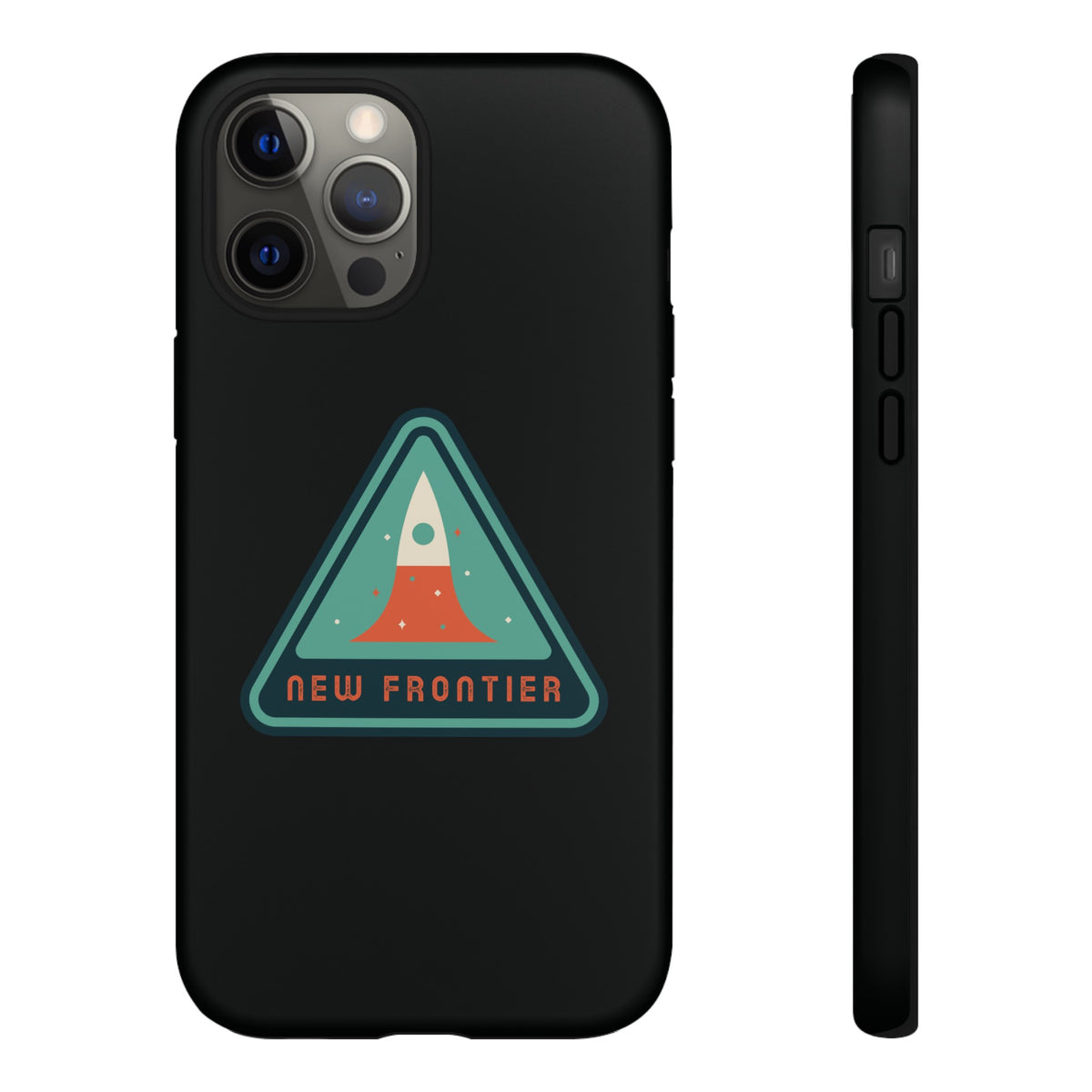 Retro Sci-Fi iPhone Cases New Frontier Tough Mobile Covers