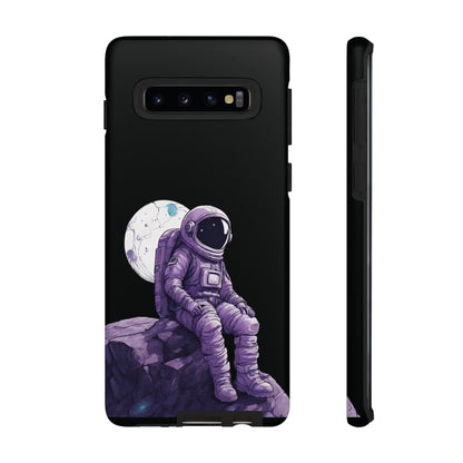 Art Samsung Galaxy Mobile Cases Still Waiting Astronaut