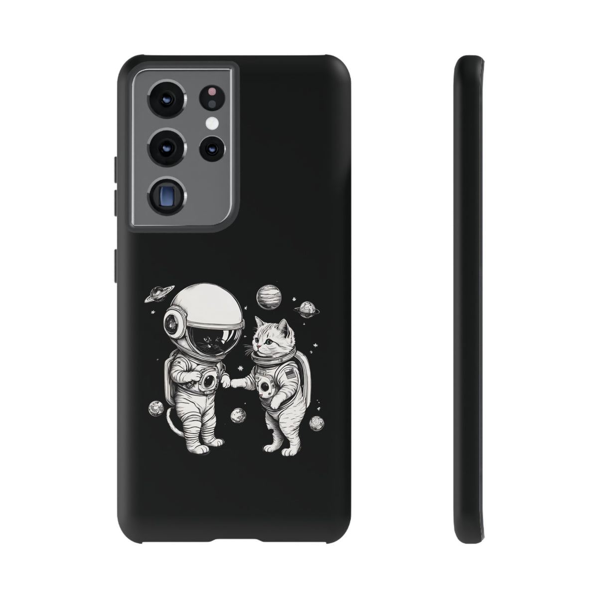 Space Kittie Samsung Galaxy Cases Tough Astronaut Cat Cover