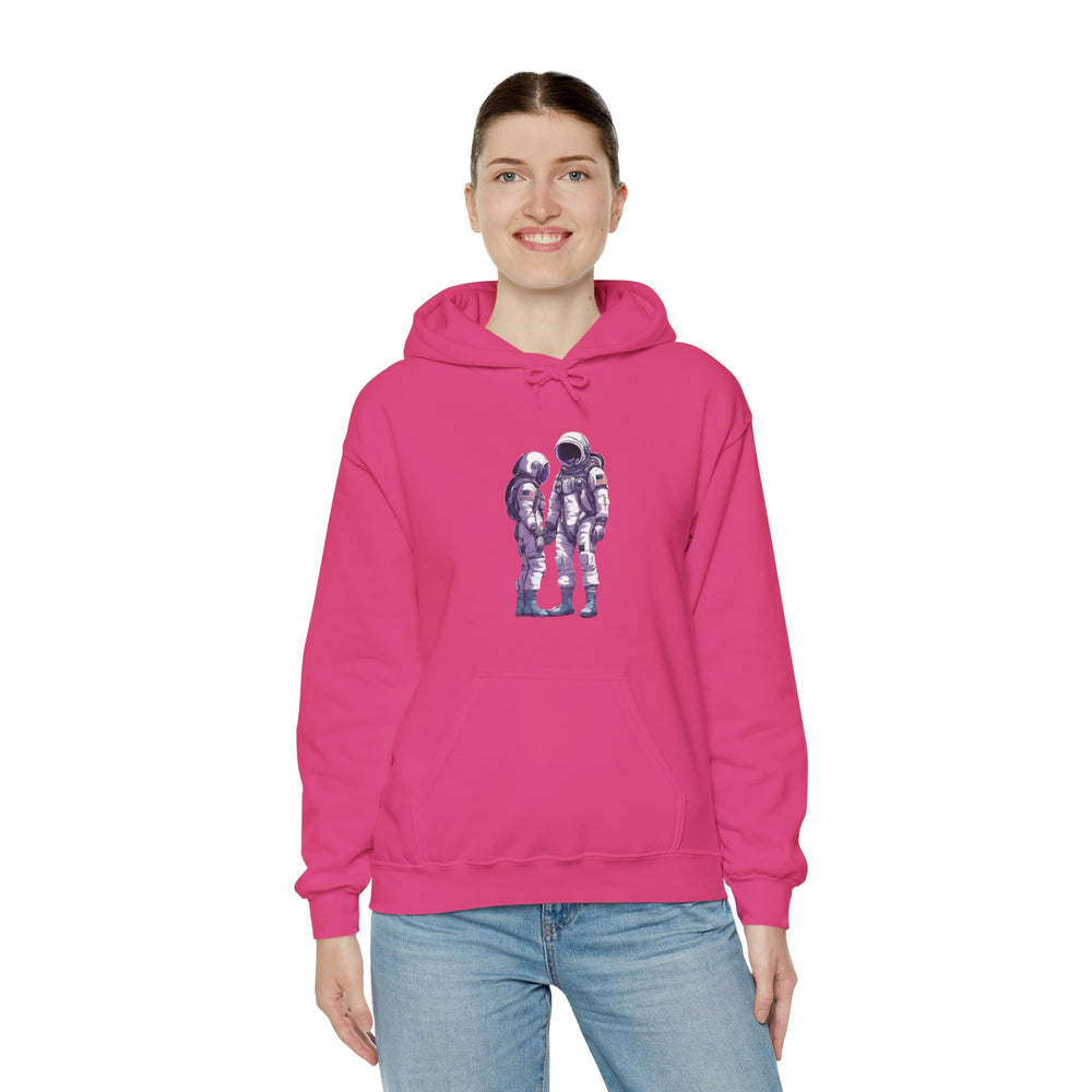 Mission Unknown Astronaut Space Art Hoodie | Sci-Fi Apparel