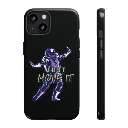 Astronaut iPhone Case Just Move It Sci-Fi Tough Mobile Cases