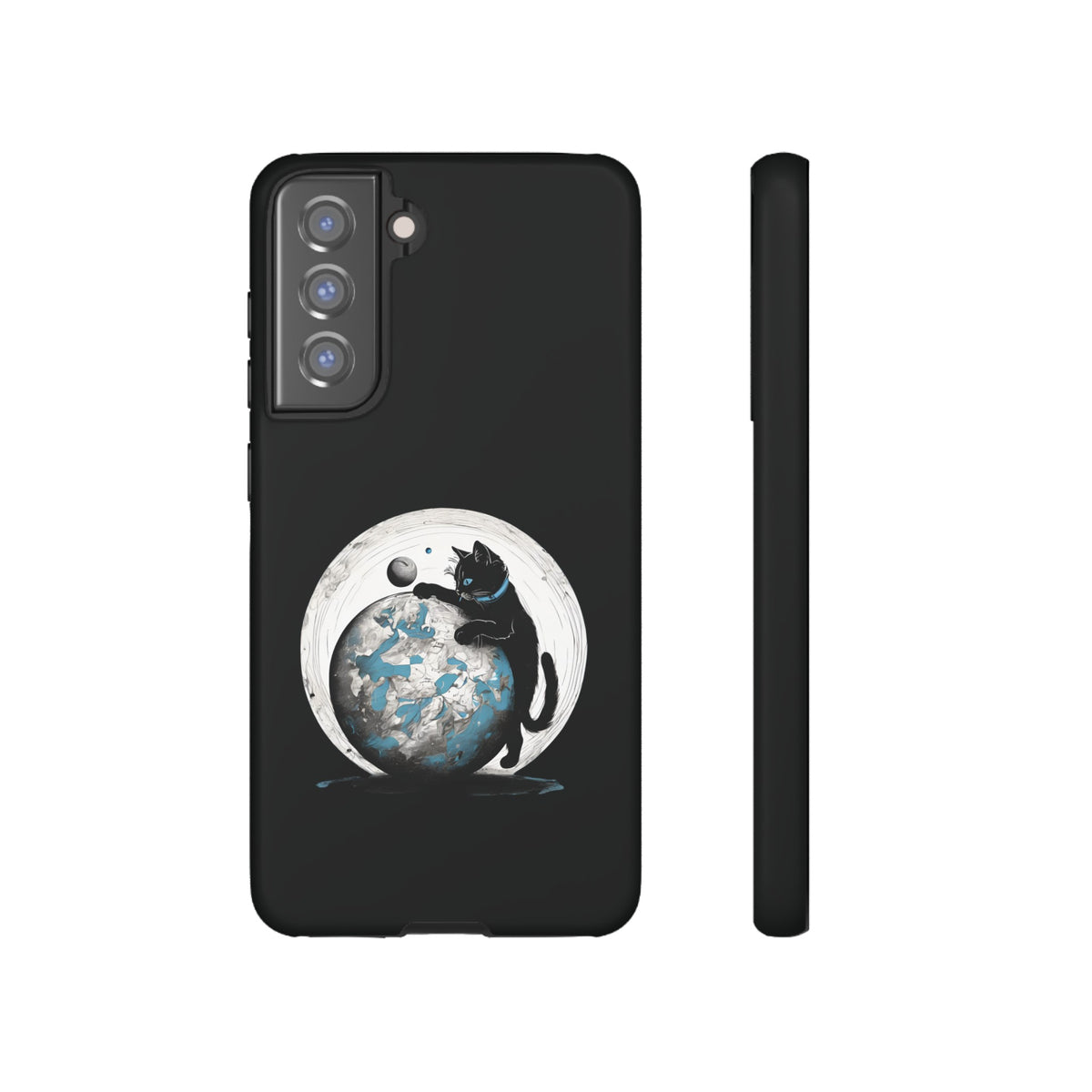 SpacePlayer Cat Tough Samsung Galaxy Mobile Cases