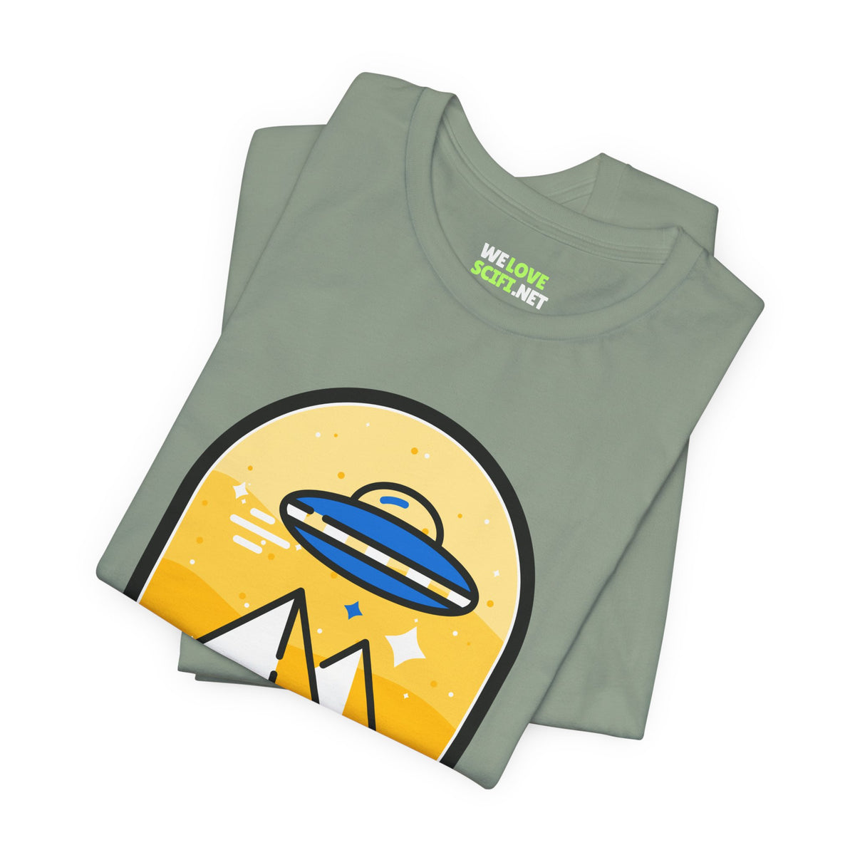 See You Later Earthlings UFO Sci-Fi T-Shirt We Love Sci-Fi