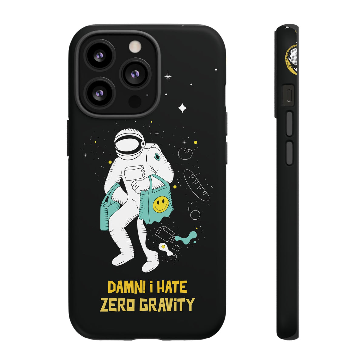 Zero Gravity Funny Astronaut Sci-Fi Tough iPhone Mobile Cases-welovescifi.net