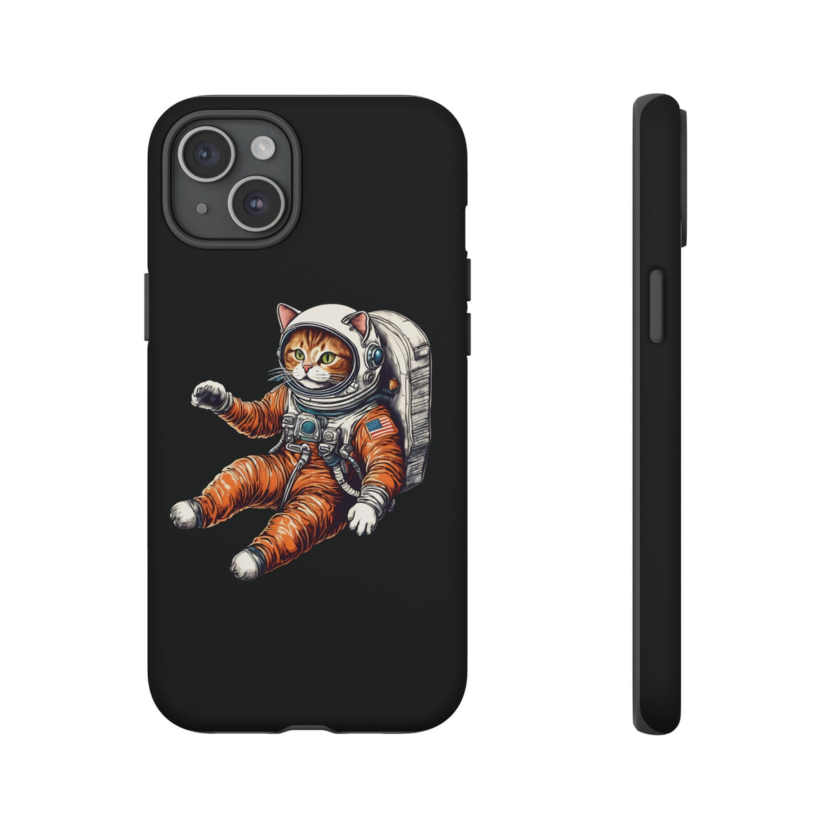 Redhead Spacecat iPhone Case - Tough Astronaut Mobile Cover