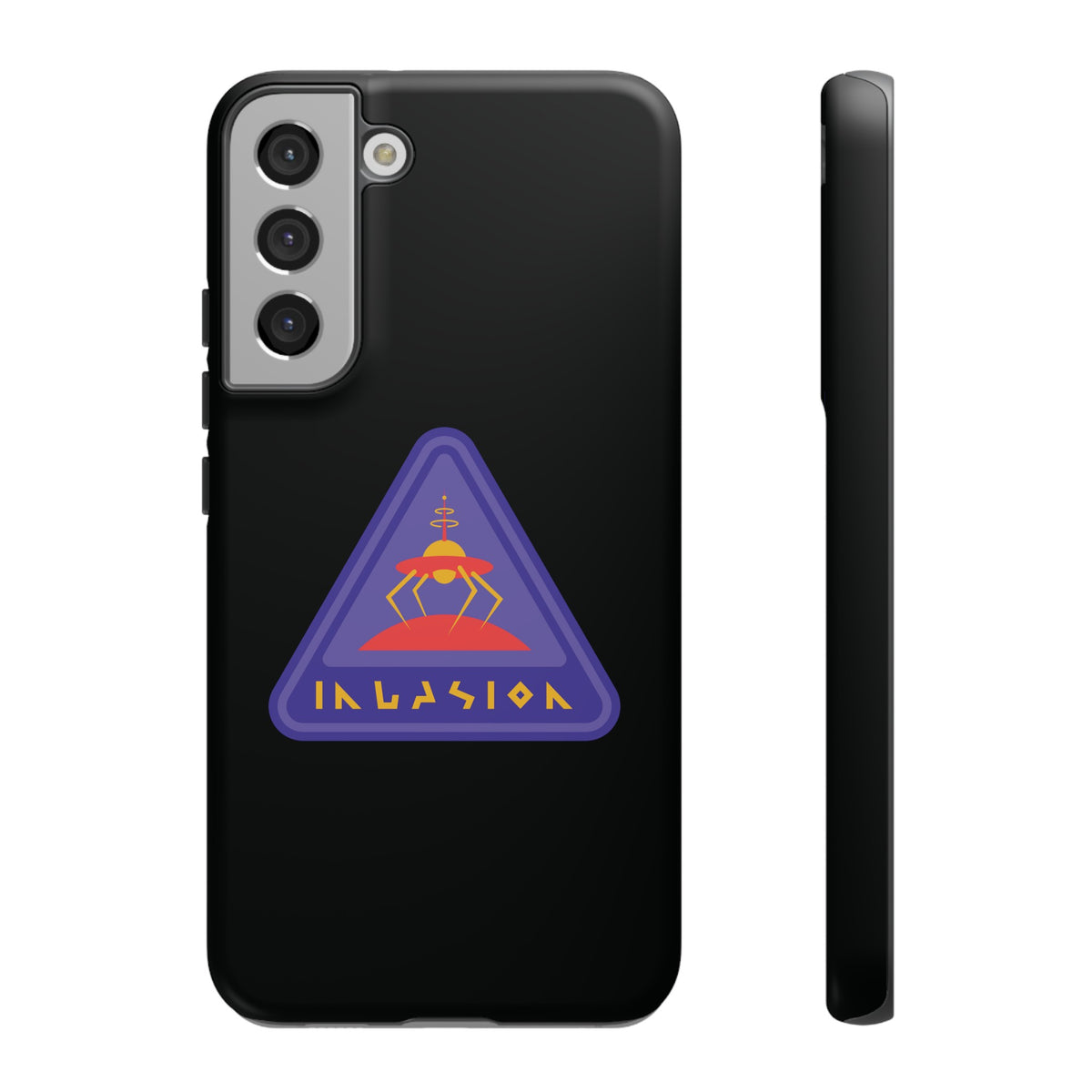 Retro Sci-Fi Galaxy Mobile Case | Invasion Retro Tough Cover