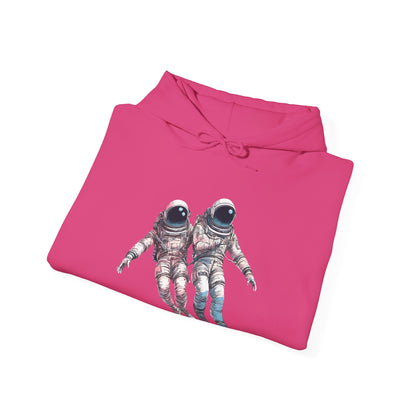 We're Floating As One Astronaut Sci-Fi Hoodie-welovescifi.net