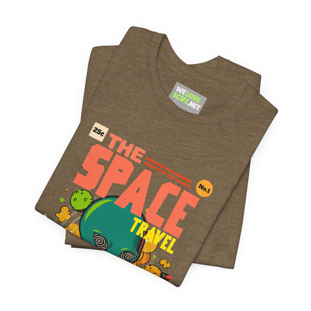 Retro Sci Fi T-Shirt The Space Travel Comic Tee WeLoveSciFi