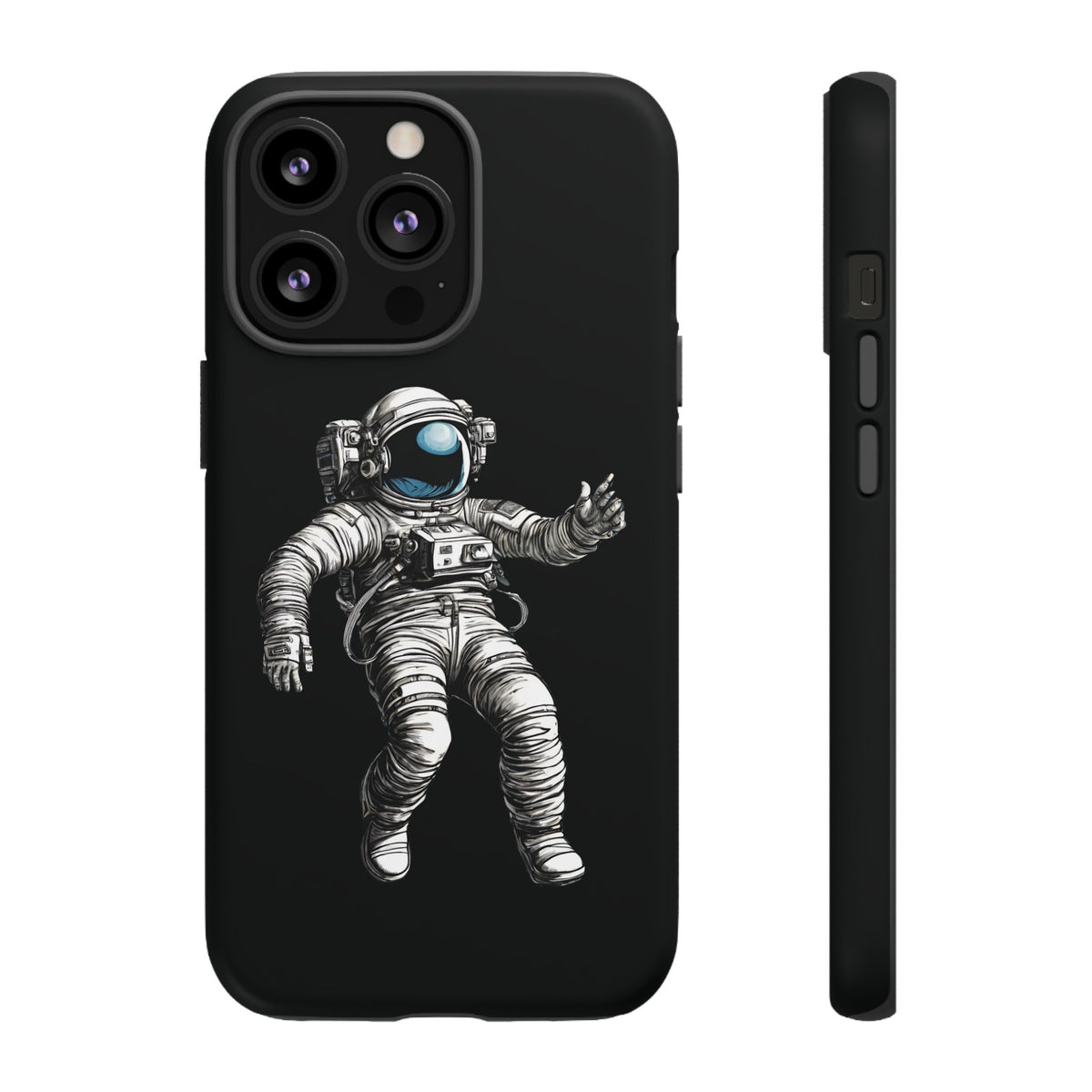 space art astronaut phone case-Space Art Astronautb iPhone