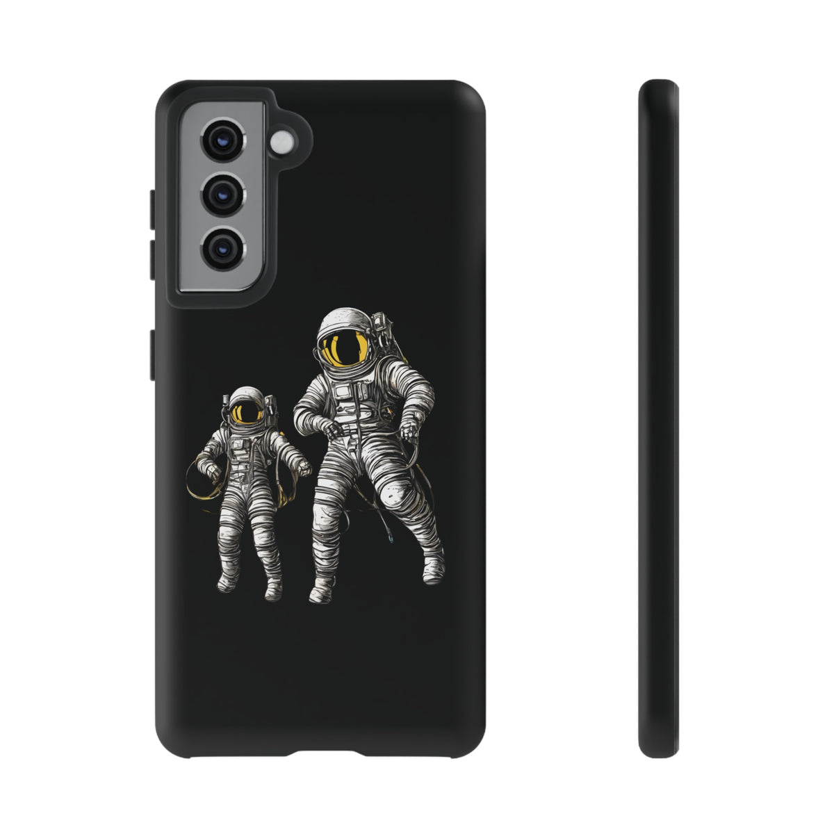 Astronauts Floating Tough Samsung Galaxy Mobile Cases