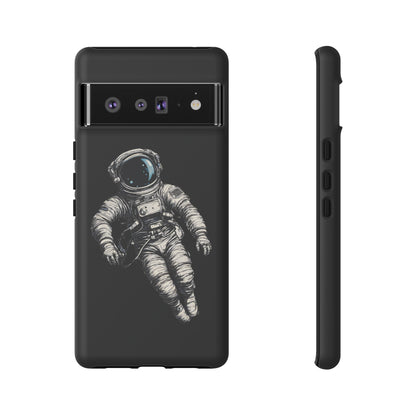 Floating Astronaut SpaceArt Tough Google Pixel Mobile Cases