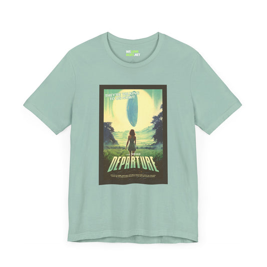 Departure Retro Sci-Fi T-Shirt-welovescifi.net