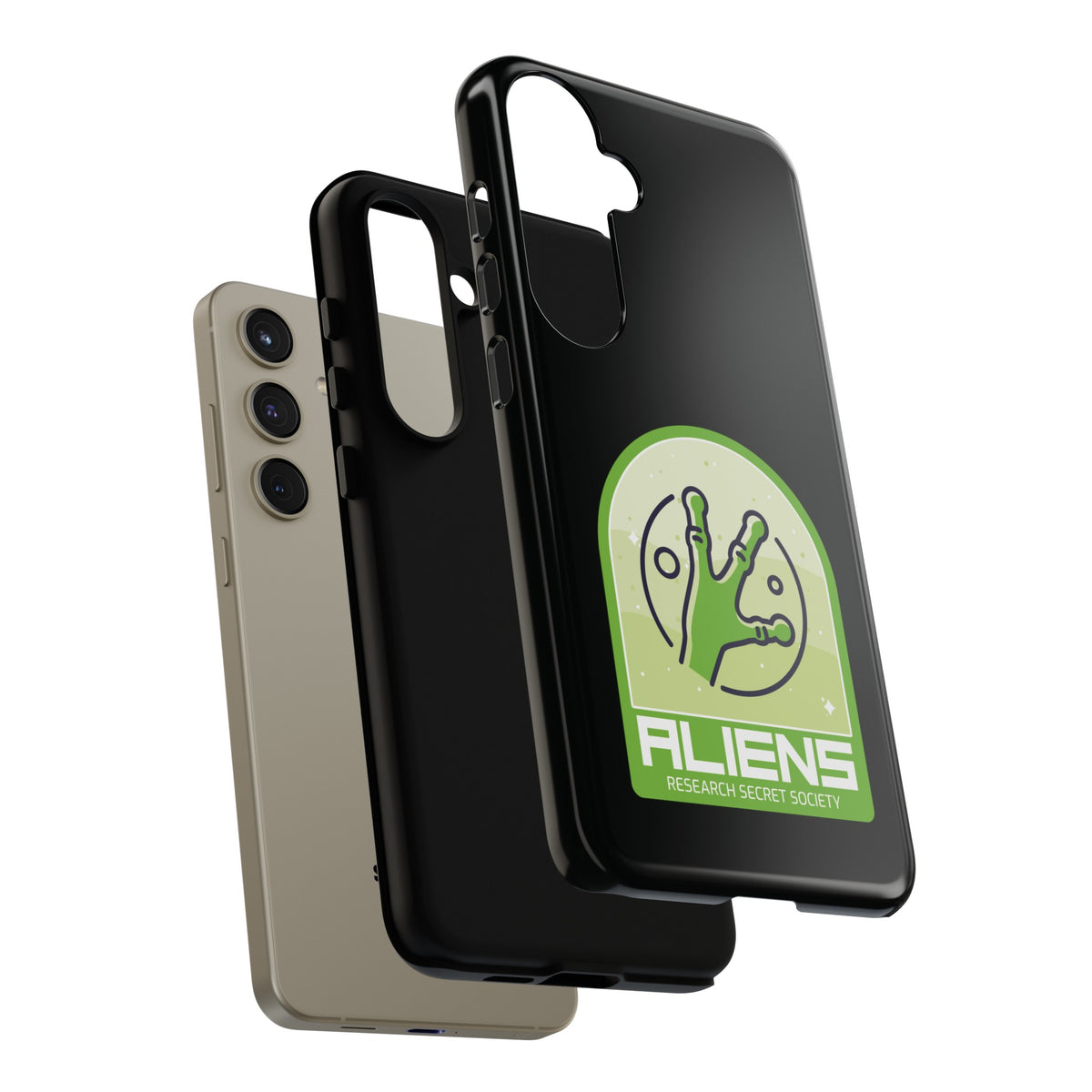 Aliens UFO Tough Samsung Galaxy Mobile Cases-welovescifi.net