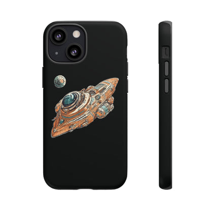 Durable Spaceship-76 Tough iPhone Cases