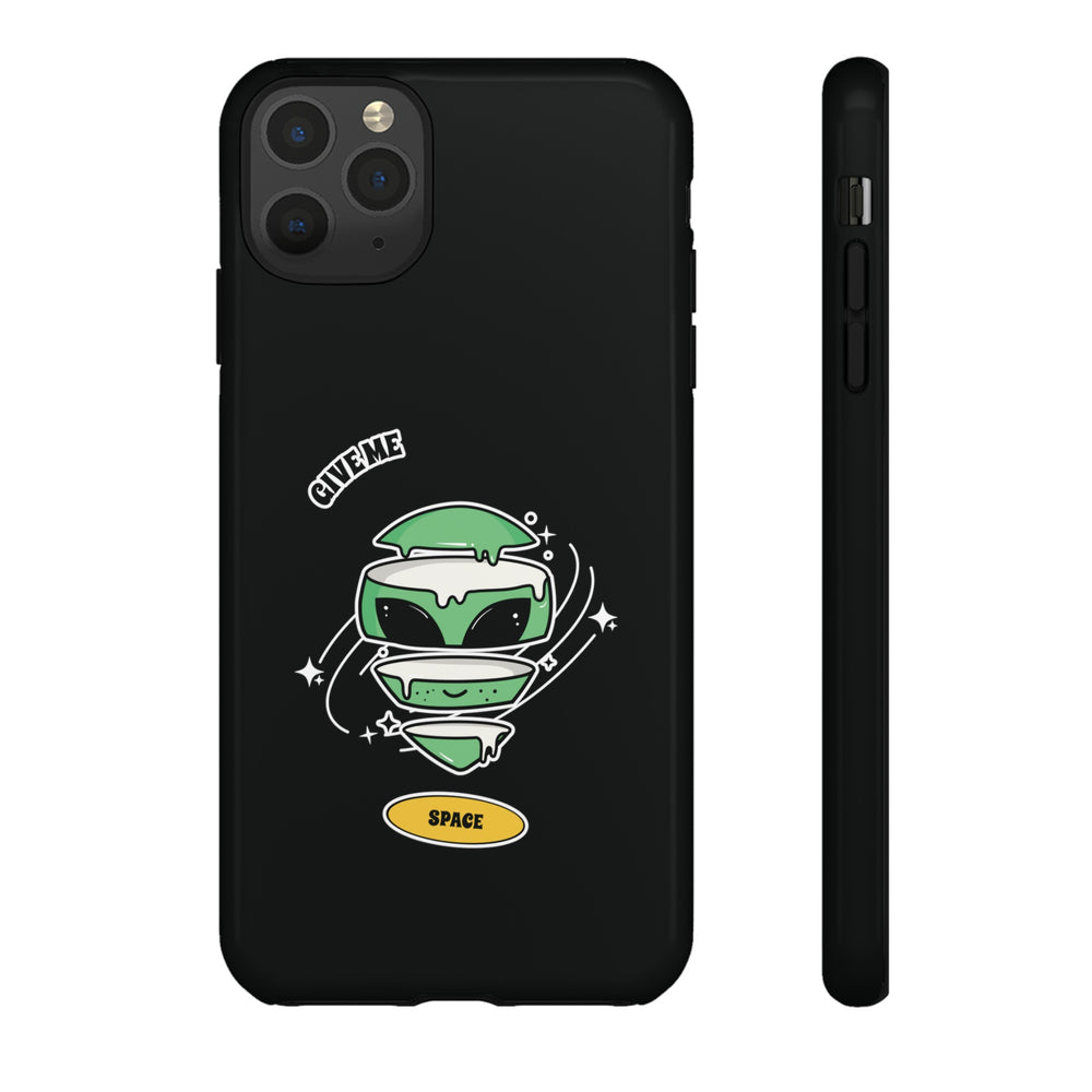 Space Funny UFO Sci-Fi Tough iPhone Mobile Cases-welovescifi