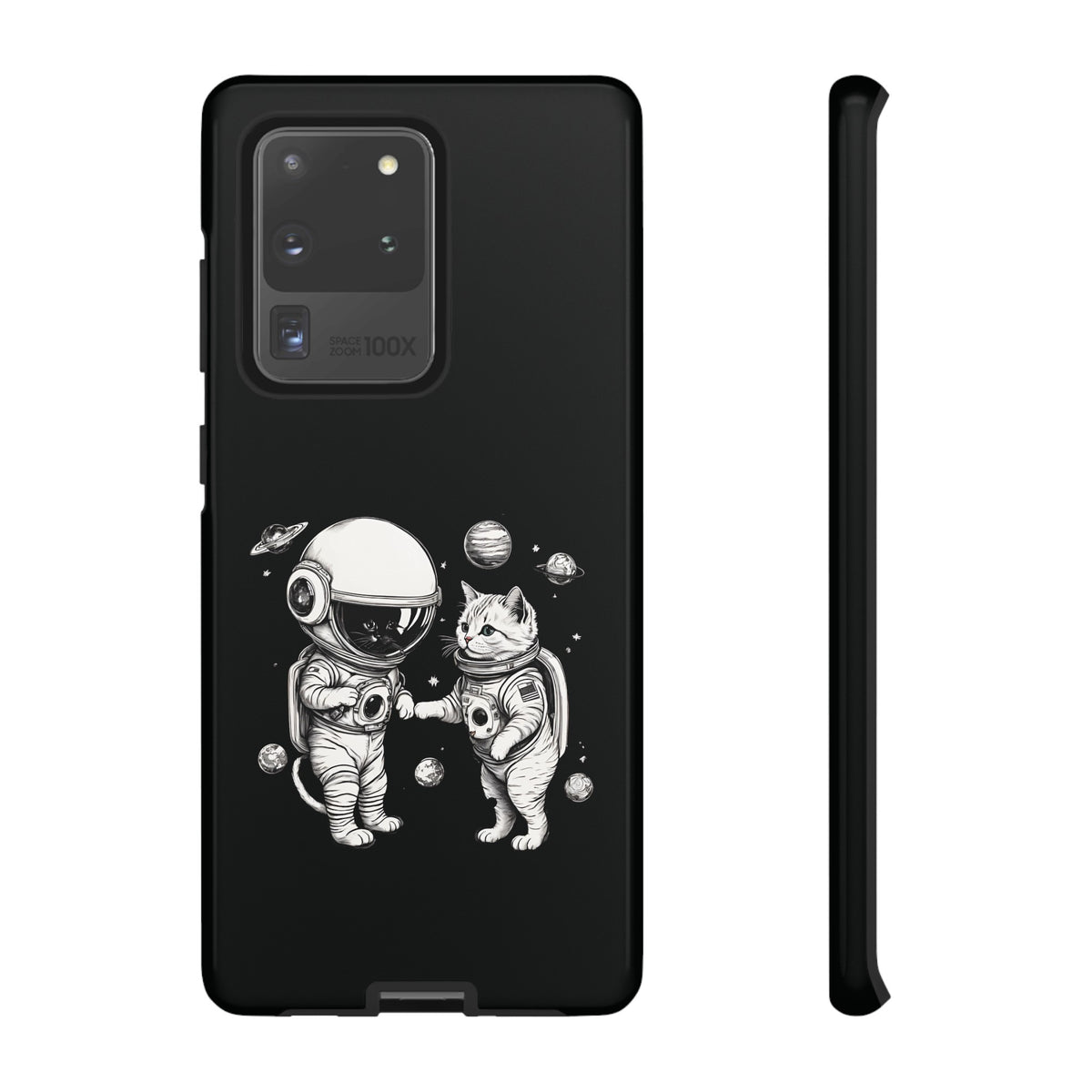 Space Kittie Samsung Galaxy Cases Tough Astronaut Cat Cover