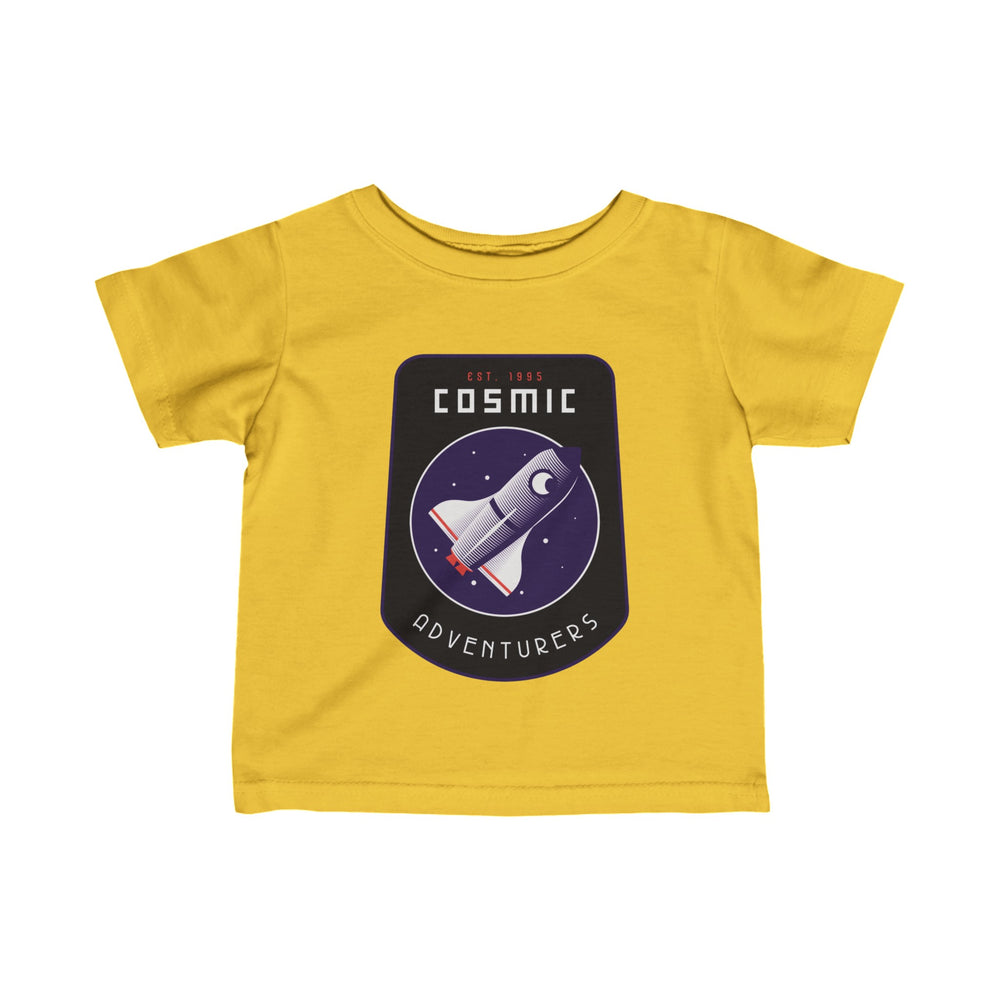 Cosmic Adventureres Sign Astronaut Infant Fine Jersey Tee