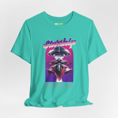 Starship Retro Sci-Fi T-Shirt | We Love Sci-Fi