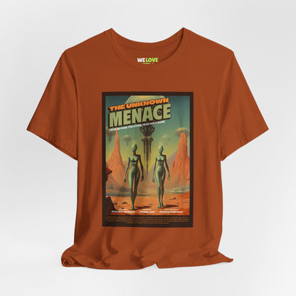 The Unknown Menace Retro Sci-Fi T-Shirt-welovescifi.net