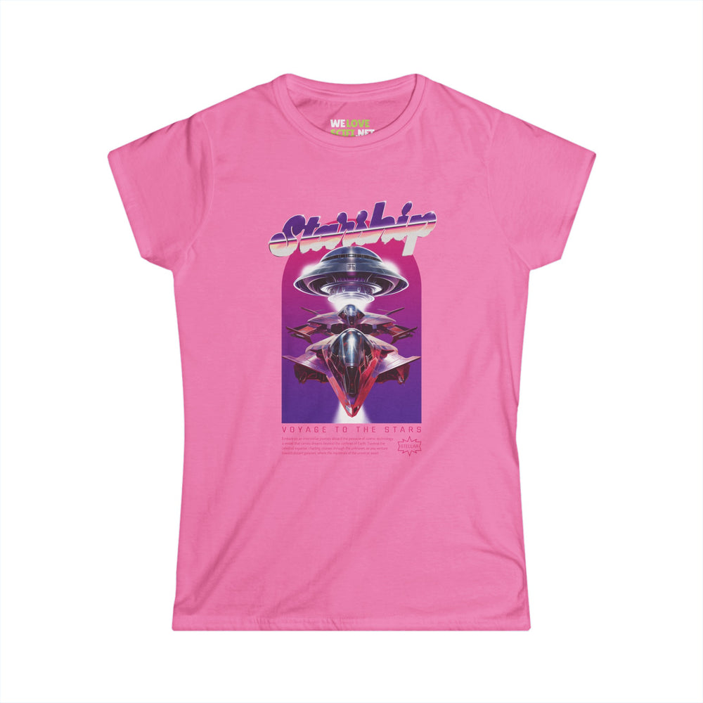 Starship Sci-Fi Woman's Tee Sci-Fi Clothing We Love Sci-Fi