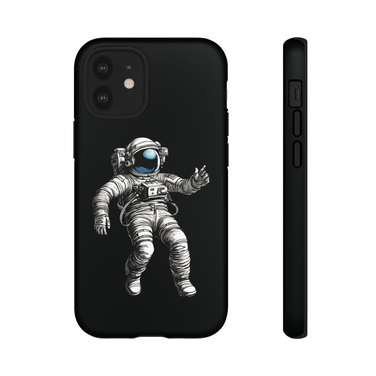 space art astronaut phone case-Space Art Astronautb iPhone