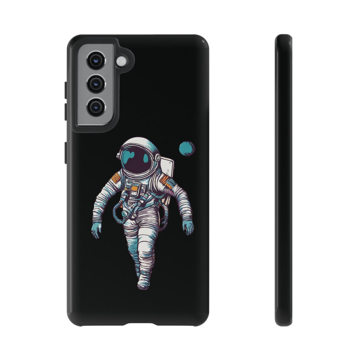 Mini Astronaut Galaxy Case - Tough Samsung Mobile Cases