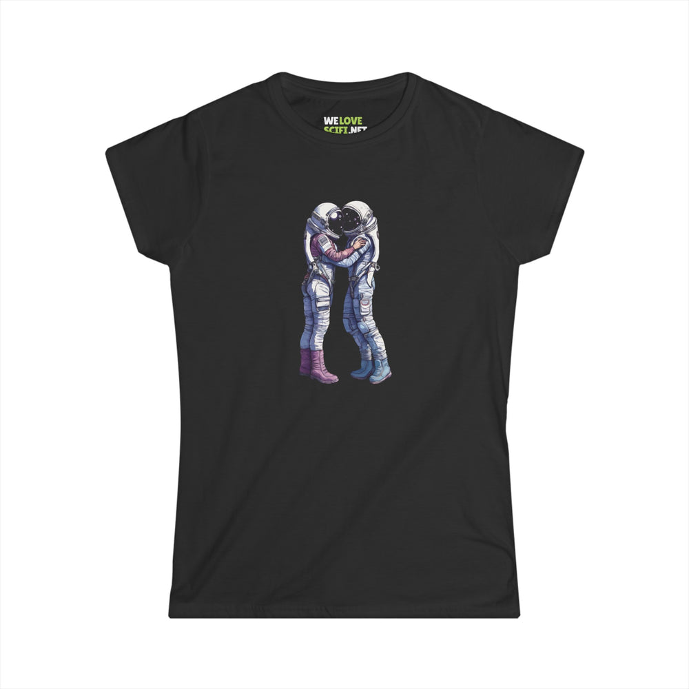 Eternal Love SpaceArt Astronaut Woman's Tee-welovescifi.net